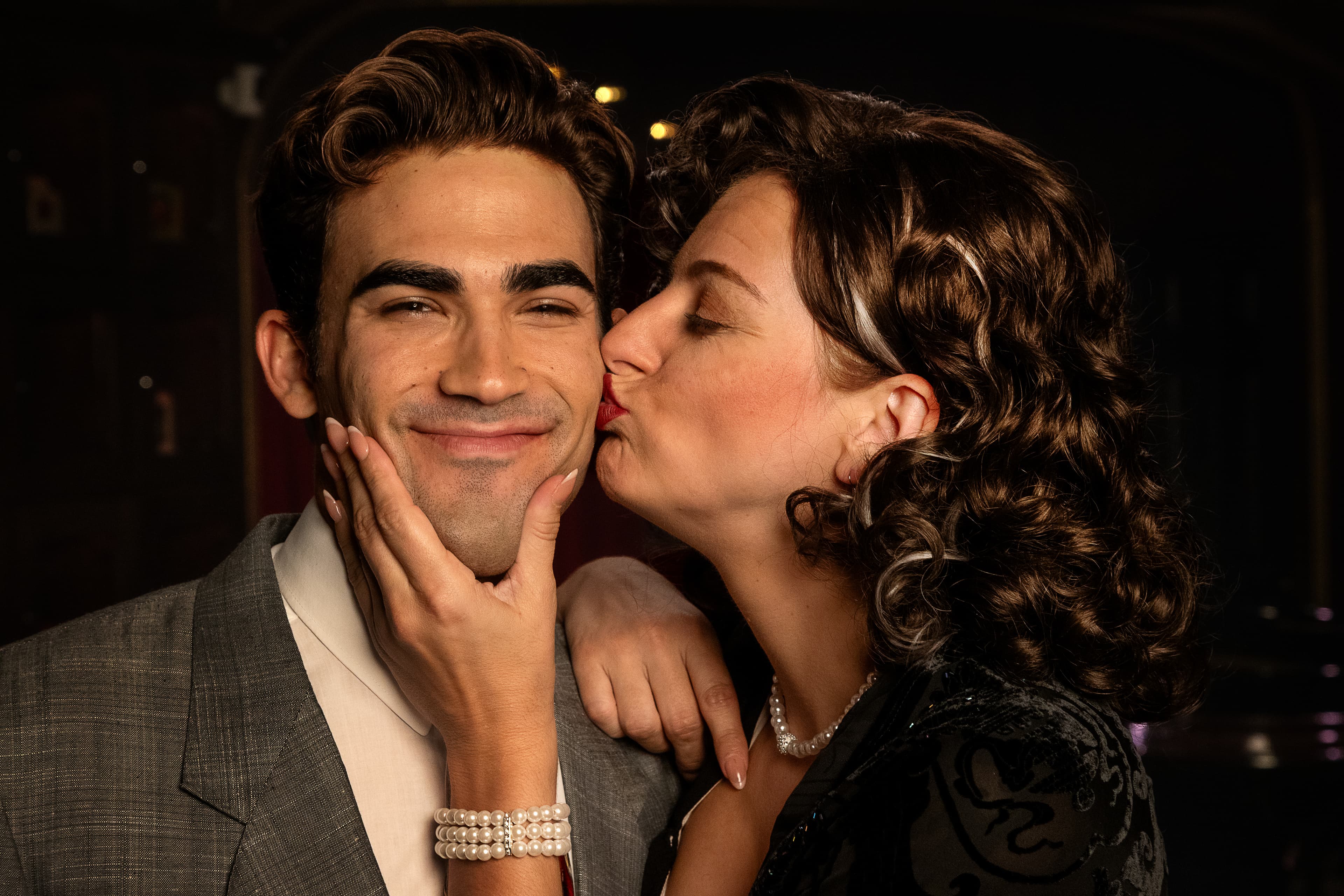 Mama Vitello and Johnny Turner