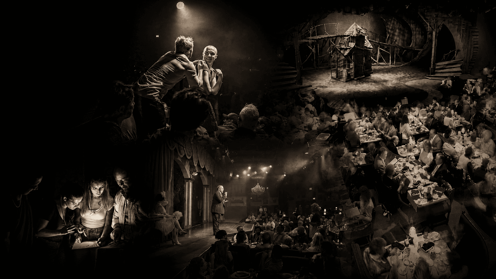 Immersive entertainment and murder mystery experiences